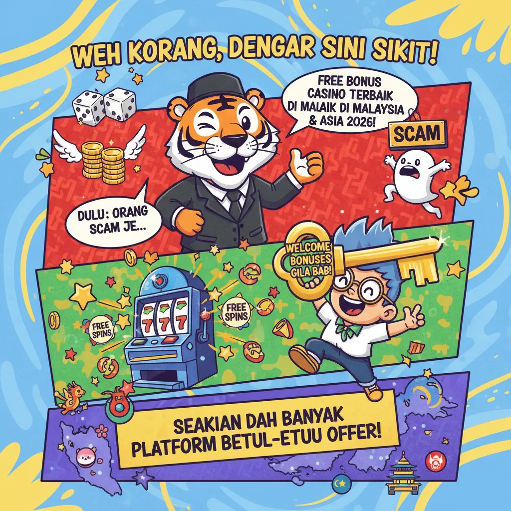 Free bonus casino terbaik di Malaysia dan Asia