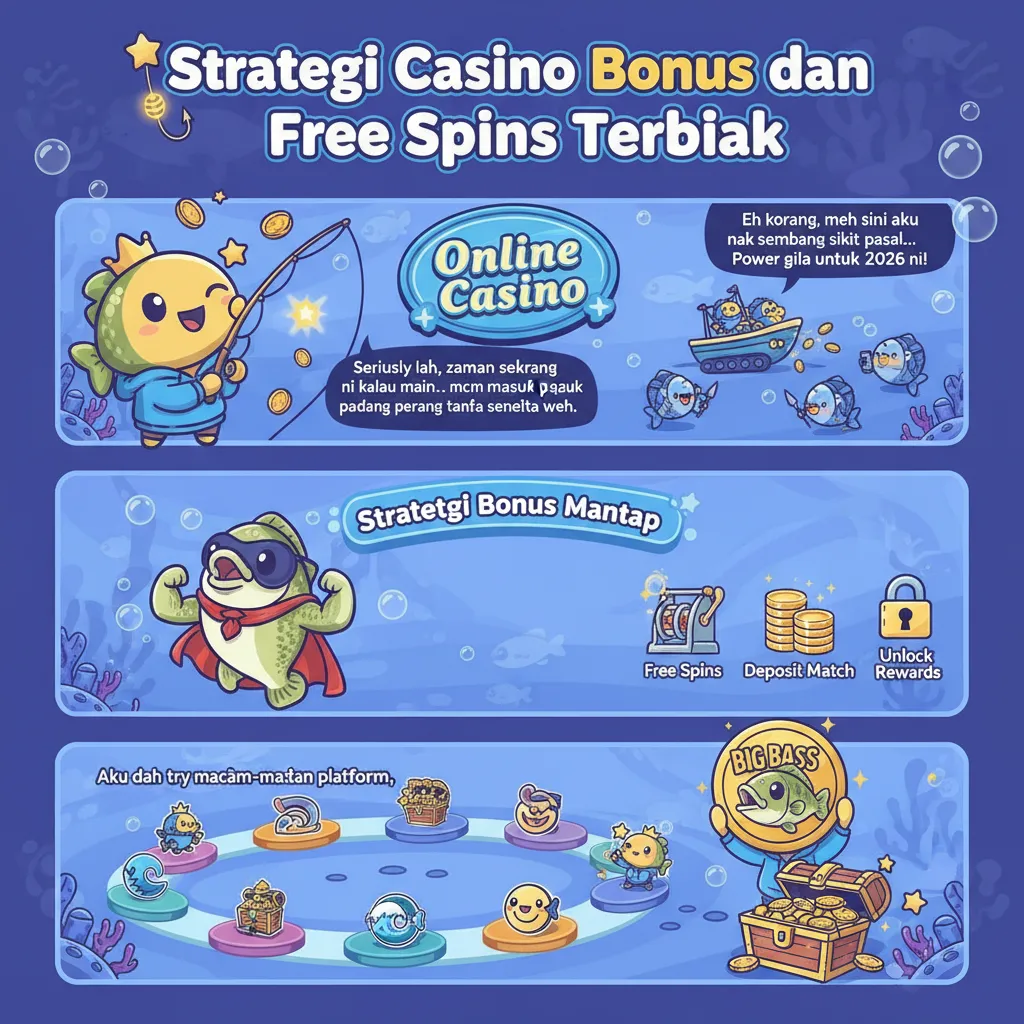 Strategi Casino Bonus dan Free Spins Terbaik
