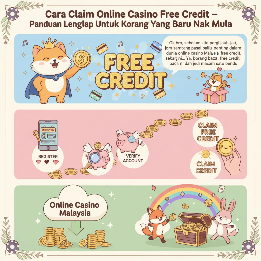 Cara Claim Online Casino Free Credit