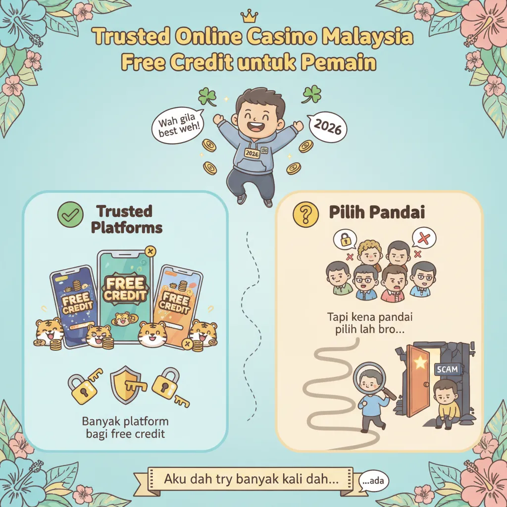 Trusted Online Casino Malaysia Free Credit untuk Pemain