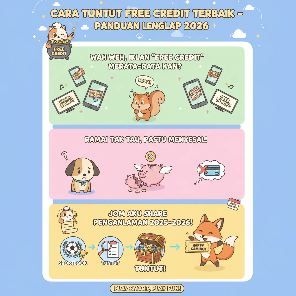 Cara Tuntut Free Credit Casino Terbaik