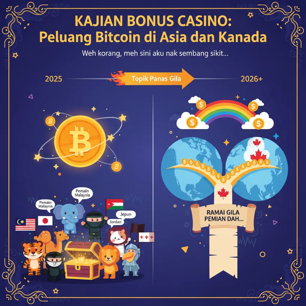 Kajian bonus casino: Peluang Bitcoin di Asia dan Kanada
