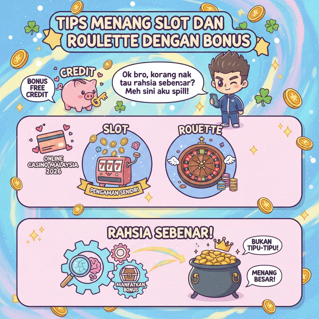 Tips Menang Slot Dan Roulette Dengan Bonus