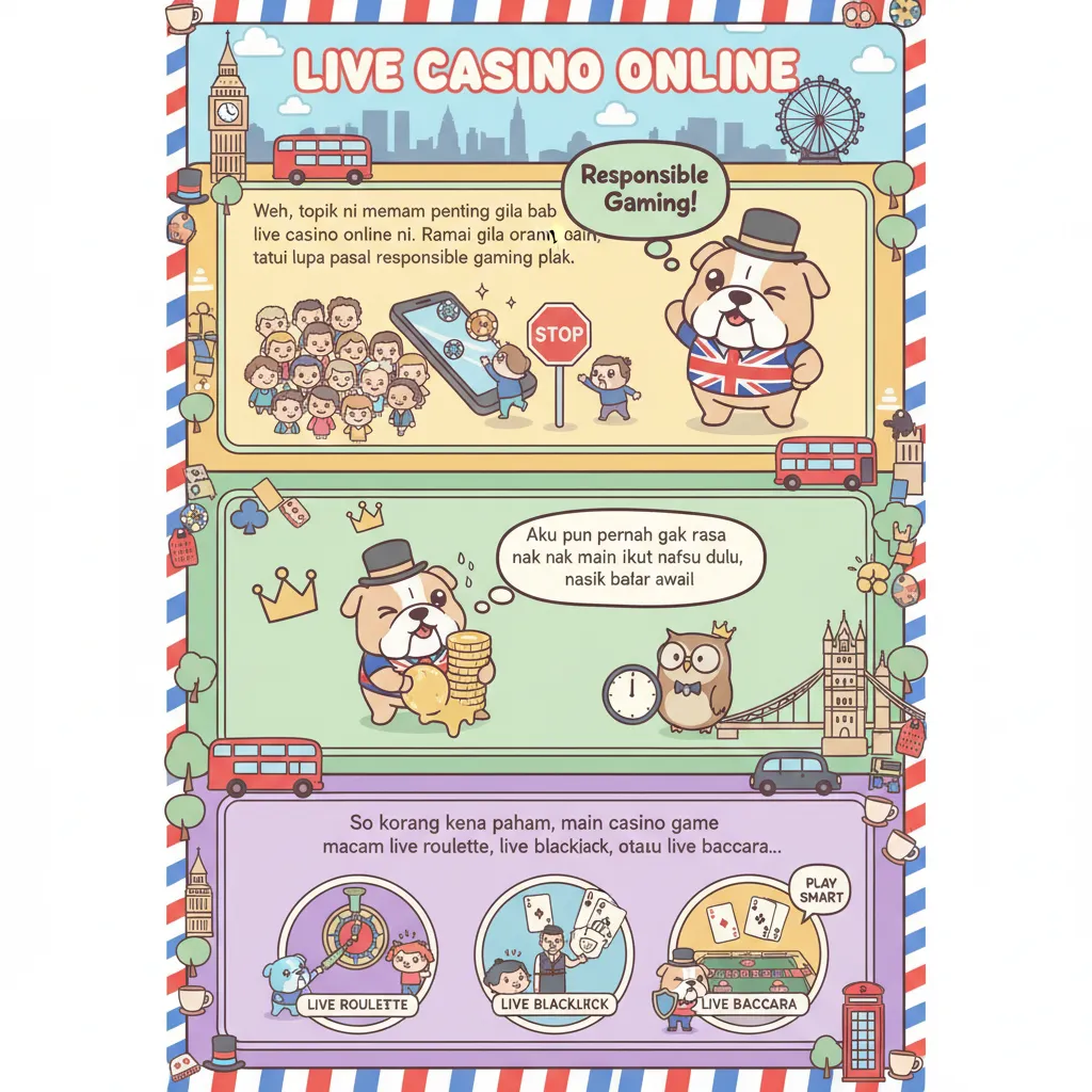 Tips Live Casino Online Bertanggungjawab