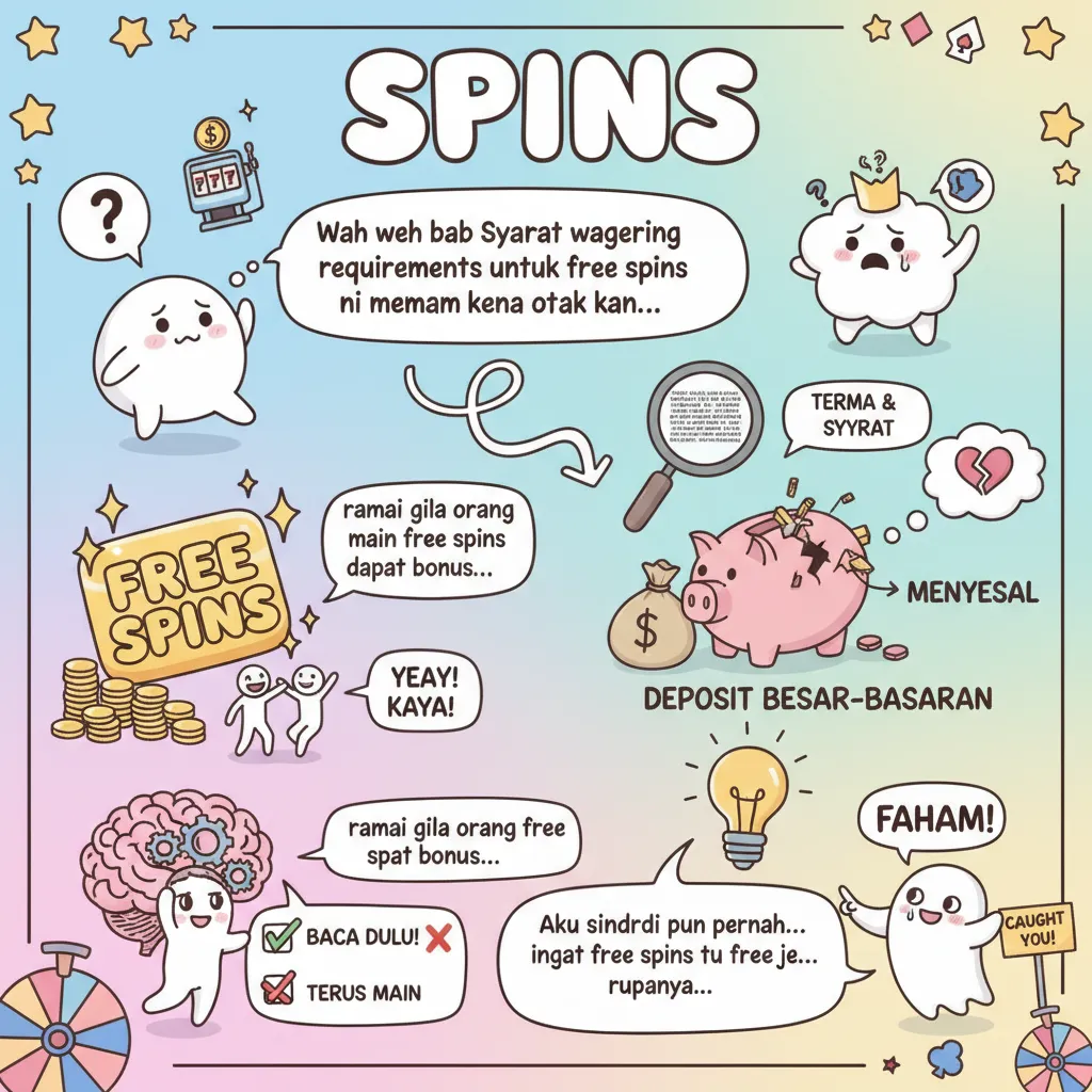 Syarat wagering requirements untuk free spins